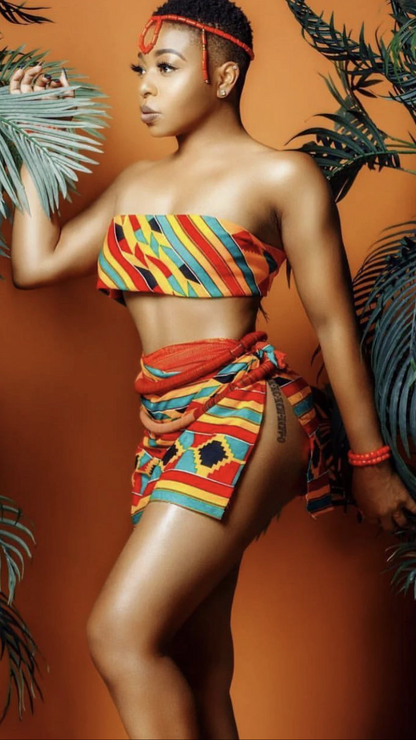 Assorted Kente African Print Headwraps