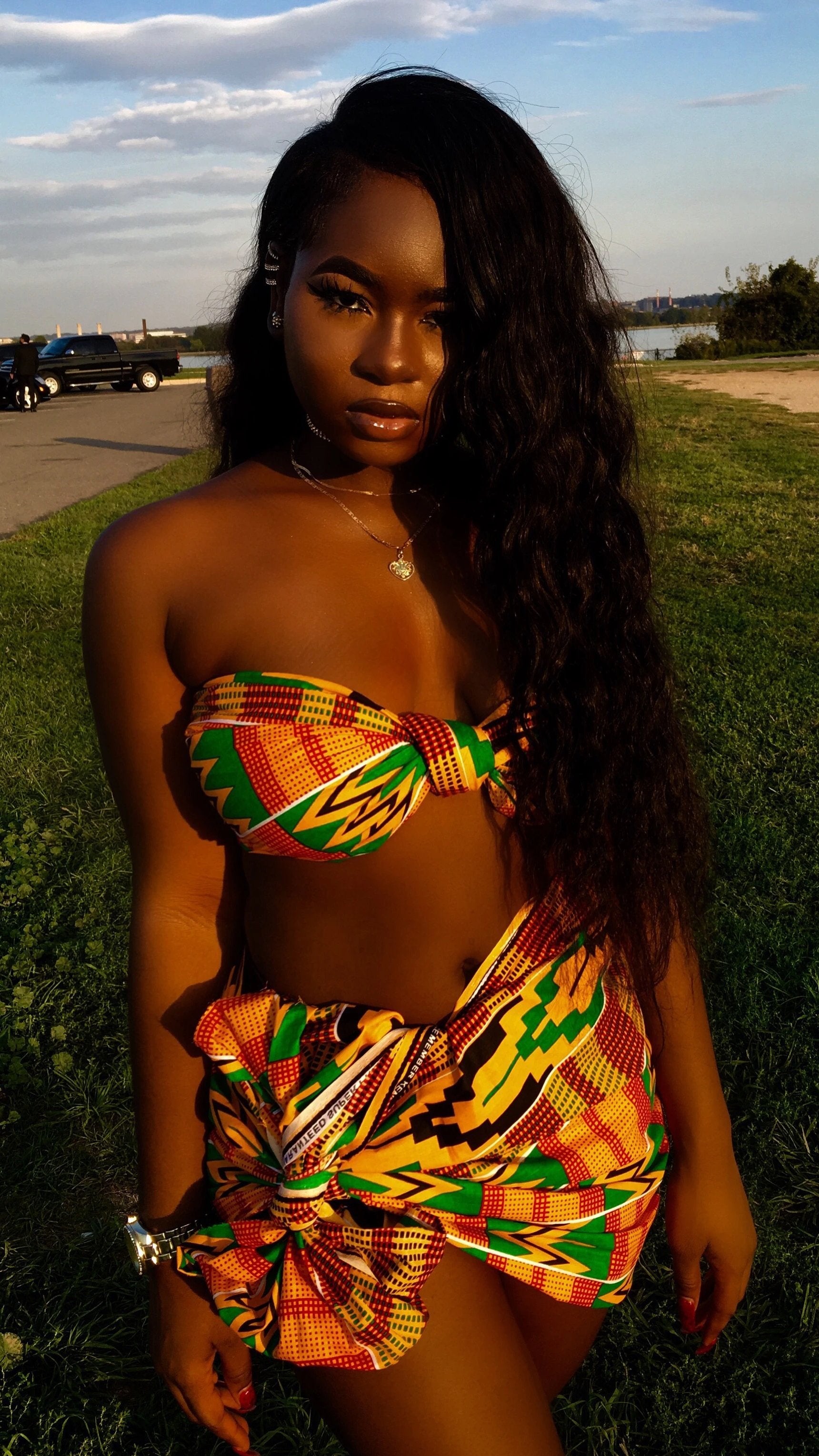 Assorted Kente African Print Headwraps
