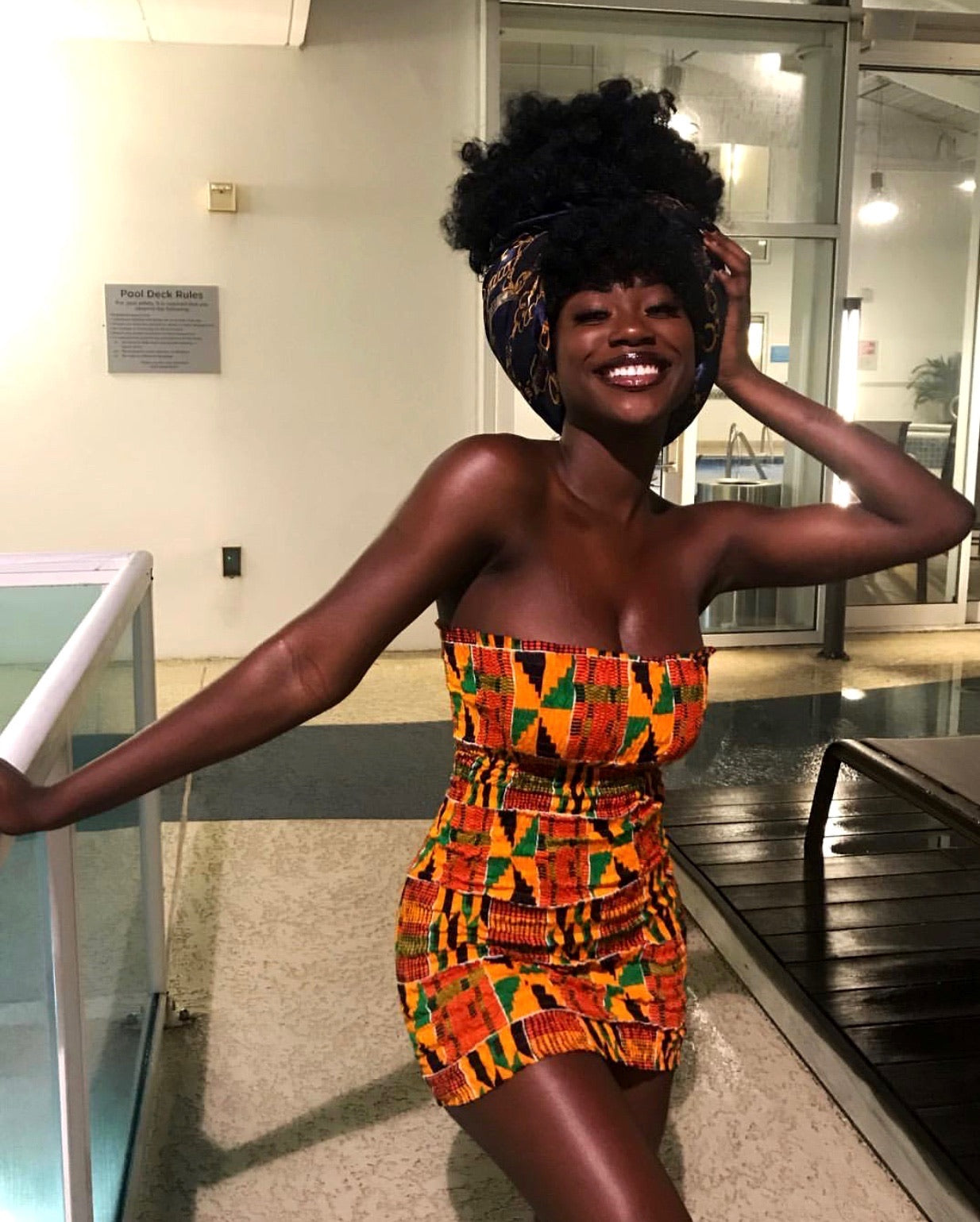 Amadi Kente Tube Dress WHOLESALE