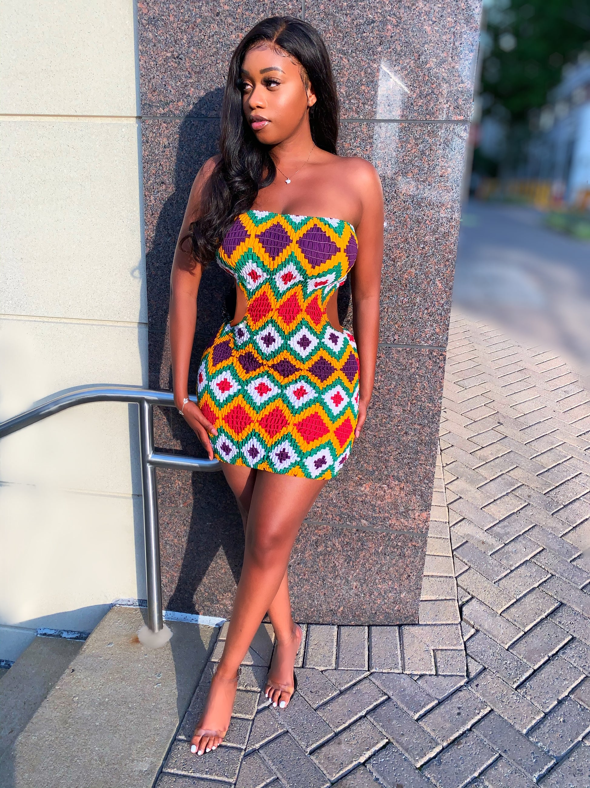 Audi Cutout Tube Dress WHOLESALE